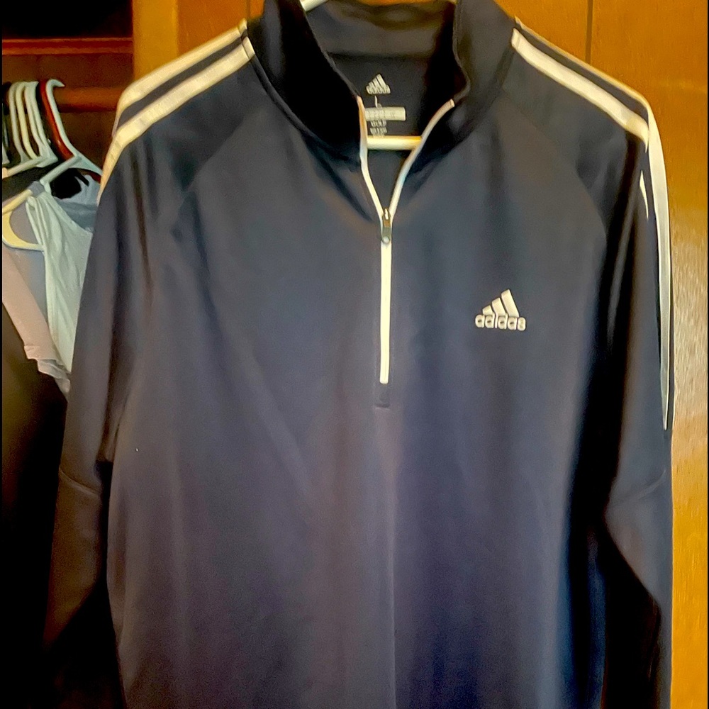 Adidas golf quarter zip pullover